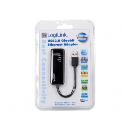 Adaptor USB 3.0 la Fast Ethernet RJ45 | Electronic-mag.ro | Componente Electronice