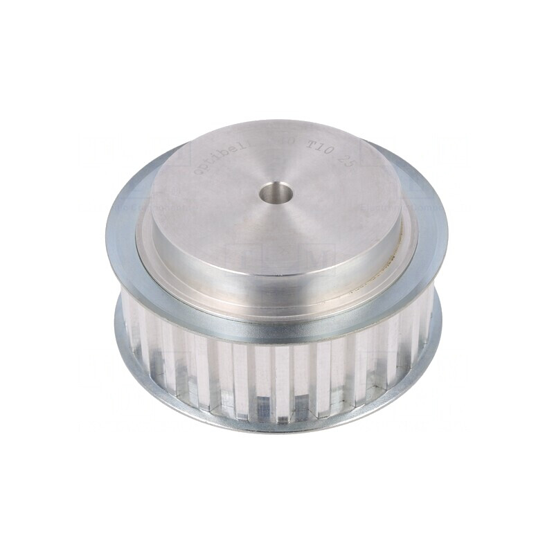Roată de curea T10 aluminiu 25mm 40 dinți | Electronic-mag.ro | Componente Electronice