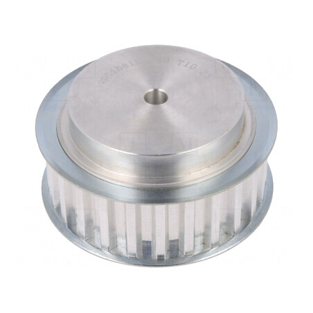 Roată de curea T10 aluminiu 25mm 40 dinți | Electronic-mag.ro | Componente Electronice