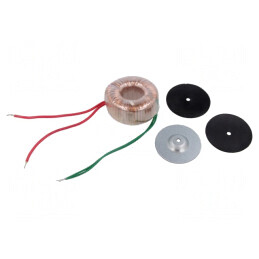 Transformator Toroidal 30VA 230V 15V 2A Cabluri IP00 | Electronic-mag.ro | Componente Electronice