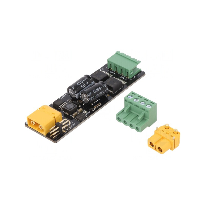 Controler Motor DC 3A 7-12V STM8S105 TLE5205 PWM Analogic | Electronic-mag.ro | Componente Electronice