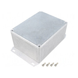 Carcasă Universală 94x120x57mm cu Lame de Fixare | Electronic-mag.ro | Componente Electronice