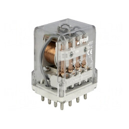 Releu Electromagnetic 4PDT 12V 20A | Electronic-mag.ro | Componente Electronice