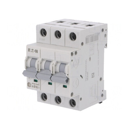 Întrerupător de Supracurent 16A 3 Poli 6kA 230/400V | Electronic-mag.ro | Componente Electronice