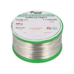 Sârmă de Lipit fără Plumb 250g 500um Bobină | Electronic-mag.ro | Componente Electronice