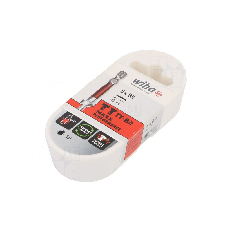 Set 5 Capete Șurubelniță Imbus HEX 5mm, 49mm | Electronic-mag.ro | Componente Electronice