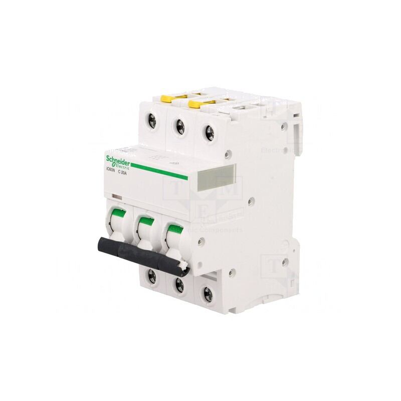 Întrerupător Supracurent 400VAC 20A 3 Poli C | Electronic-mag.ro | Componente Electronice