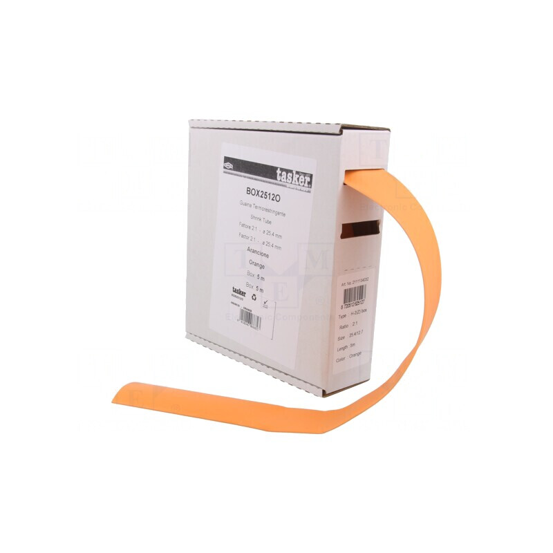 Manşon termocontractabil 25,4mm x 5m | Electronic-mag.ro | Componente Electronice