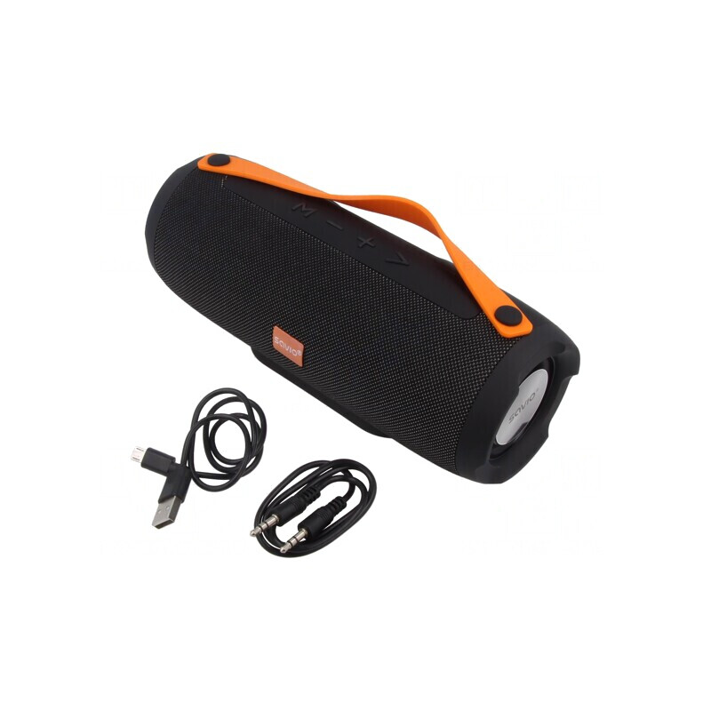 Difuzor Bluetooth Negru-Portocaliu 4.0 EDR 10m | Electronic-mag.ro | Componente Electronice