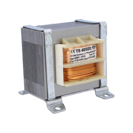 Transformator Alimentare 40VA 230V 7,5V 2,6A TS 40/020 | Electronic-mag.ro | Componente Electronice