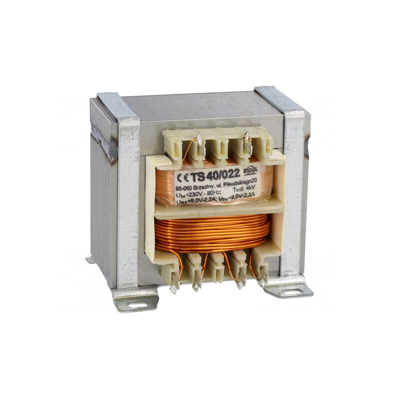 Transformator 40VA 230VAC 9V 2,2A IP00 | Electronic-mag.ro | Componente Electronice Transformator 40VA 230VAC 9V 2,2A IP00 | Electronic-mag.ro | Componente Electronice
