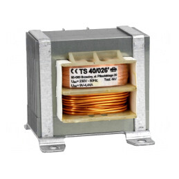 Transformator Alimentare 40VA 230V 9V 4.44A IP00 | Electronic-mag.ro | Componente Electronice