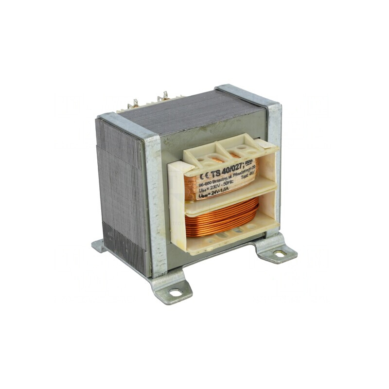 Transformator 40VA 230V la 24V 1.5A | Electronic-mag.ro | Componente Electronice