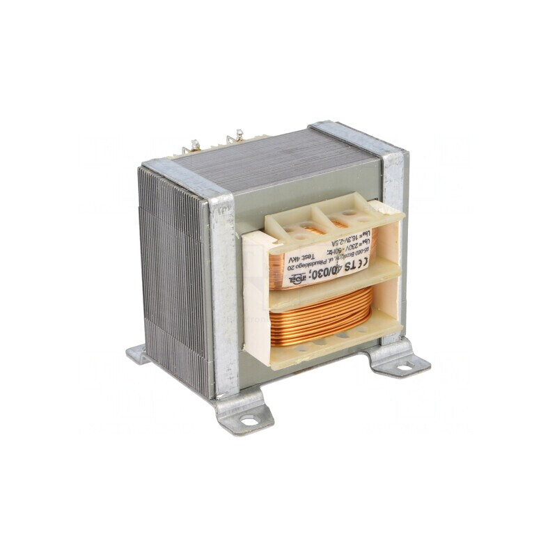 Transformator de Alimentare 40VA 230V 16,3V 2,5A cu Șurub | Electronic-mag.ro | Componente Electronice