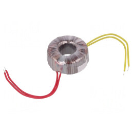 Transformator toroidal 35VA 230V 12V 2.9A cu cabluri | Electronic-mag.ro | Componente Electronice