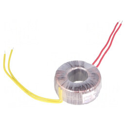 Transformator toroidal 35VA 230V 17V 2,05A cu cabluri | Electronic-mag.ro | Componente Electronice
