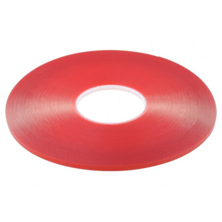 Bandă de Fixare Dublu Adezivă 6mm x 33m ACRILică 100°C | Electronic-mag.ro | Componente Electronice