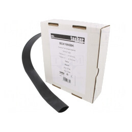 Manșon Termocontractabil 19mm 5m Negru | Electronic-mag.ro | Componente Electronice