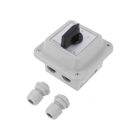 Comutator cu Came 16A 0-1 IP65 Poli 3 pentru Perete | Electronic-mag.ro | Componente Electronice