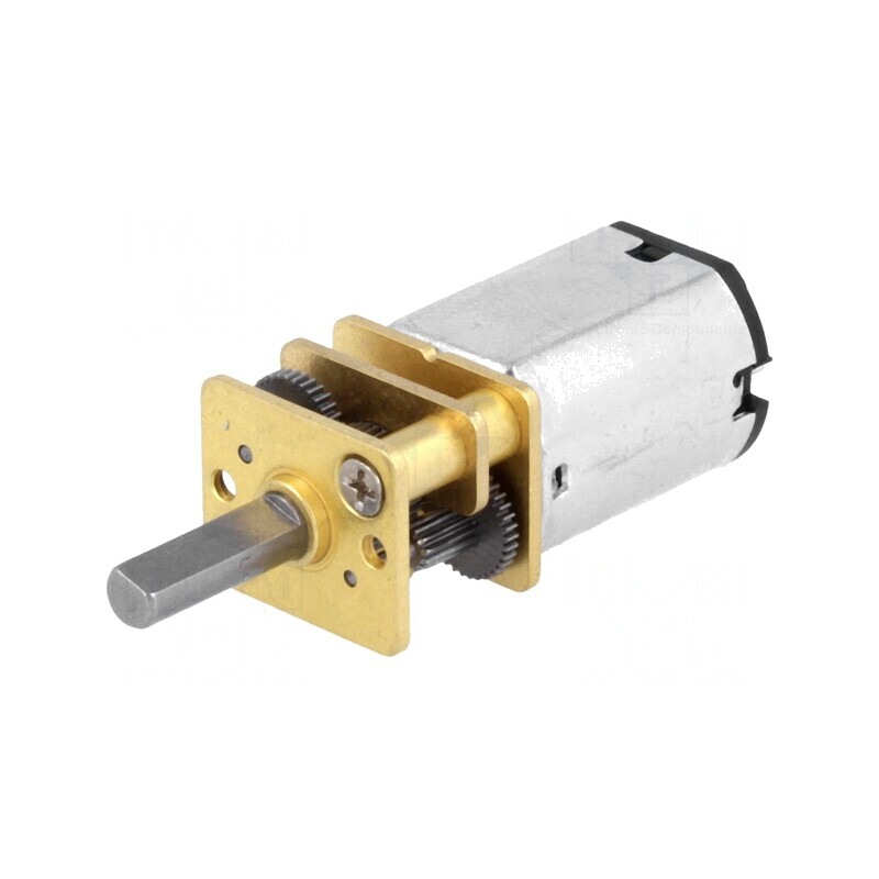 Motor DC cu Transmisie LP 6V 360mA Ax Crestătură D 75:1 Micro Metal Gearmotor | Electronic-mag.ro | Componente Electronice Motor DC cu Transmisie LP 6V 360mA Ax Crestătură D 75:1 Micro Metal Gearmotor | Electronic-mag.ro | Componente Electronice