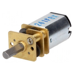 Motor DC cu Transmisie 6V 127mNm 150:1 Micro Metal Gearmotor | Electronic-mag.ro | Componente Electronice