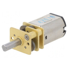 Motor DC cu transmisie 6V 100rpm 210:1 | Electronic-mag.ro | Componente Electronice