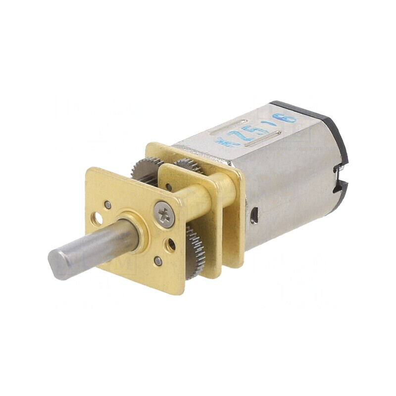 Motor DC cu transmisie 6V 100rpm 210:1 | Electronic-mag.ro | Componente Electronice