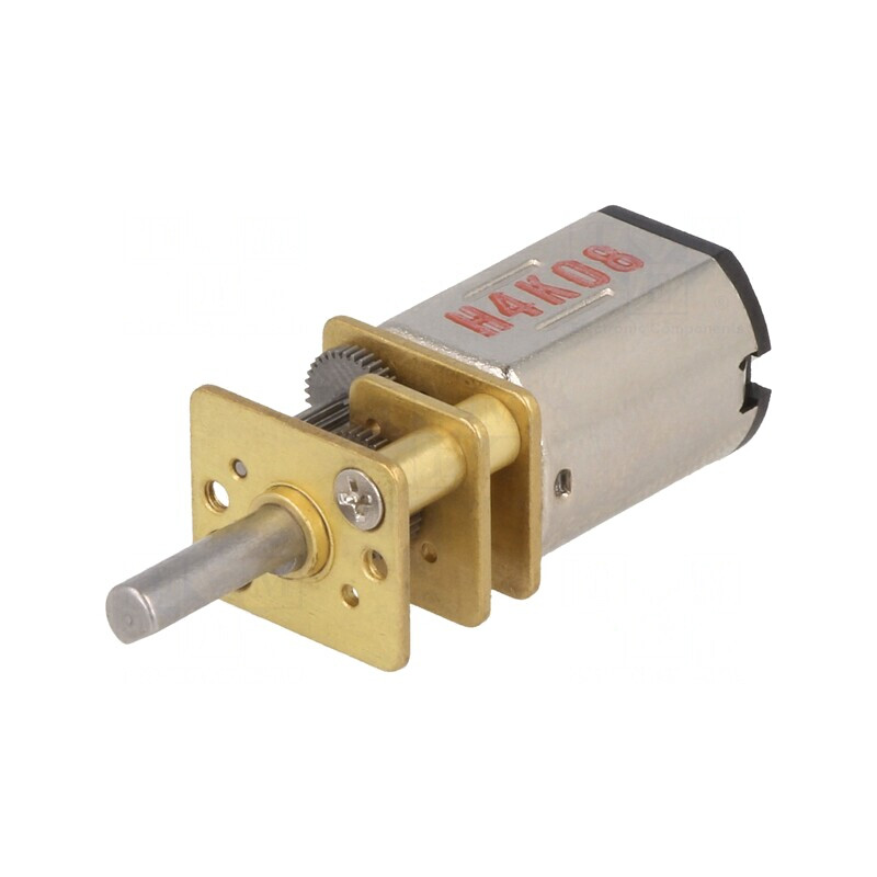 Motor DC cu transmisie 6V 1,6A Ax D 10:1 POLOLU | Electronic-mag.ro | Componente Electronice