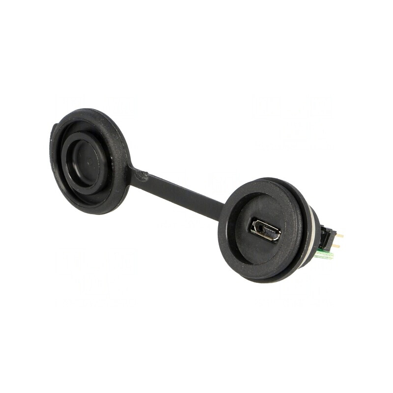 Conector USB B Micro pentru Montare pe Panou IP65 | Electronic-mag.ro | Componente Electronice Conector USB B Micro pentru Montare pe Panou IP65 | Electronic-mag.ro | Componente Electronice