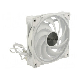 Ventilator DC Axial 12V 120mm Alb | Electronic-mag.ro | Componente Electronice