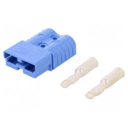 Mufă cablu-cablu SB 120 hermafrodit 2 pini crimpată | Electronic-mag.ro | Componente Electronice