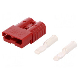 Mufă cablu-cablu hermafrodit 2 PIN crimpat SB® 120 | Electronic-mag.ro | Componente Electronice