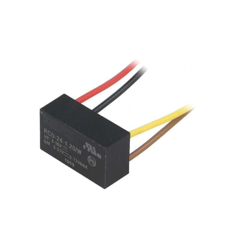 Convertor DC/DC 6-36V la 3-31V 1200mA cu cabluri | Electronic-mag.ro | Componente Electronice