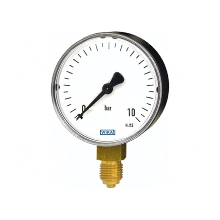 Manometru 0-6 bar Clasa 1.6 100mm Oțel | Electronic-mag.ro | Componente Electronice