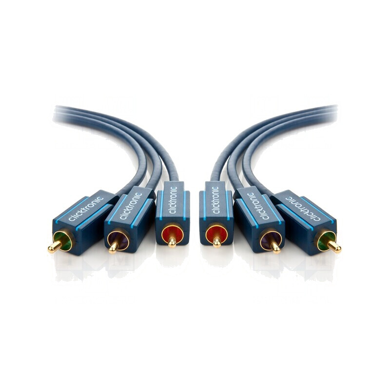 Cablu RCA x3 Aurit 15m | Electronic-mag.ro | Componente Electronice
