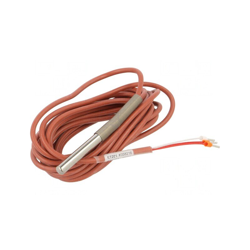 Senzor Temperatură Pt100 Ø6x80mm 3m | Electronic-mag.ro | Componente Electronice