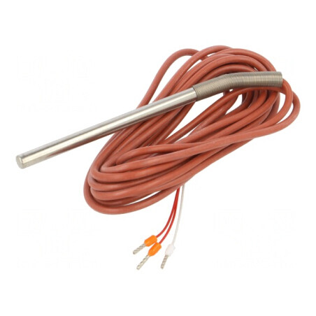 Senzor temperatură Pt100 Ø6x30mm Lungime 3m | Electronic-mag.ro | Componente Electronice