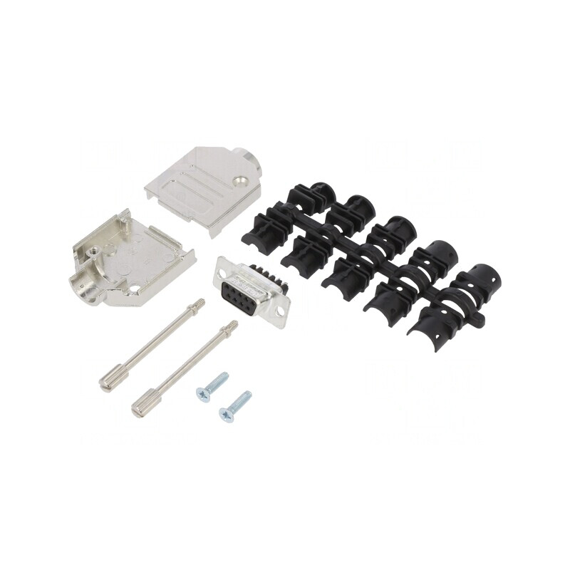 Conector D-Sub 9 Pin Mamă cu Terminal Șurub | Electronic-mag.ro | Componente Electronice