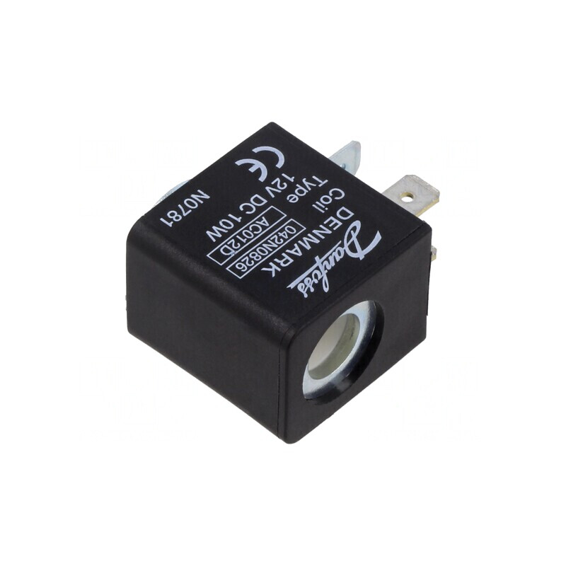 Bobină Electrovalvă 9mm 12VDC IP00 | Electronic-mag.ro | Componente Electronice