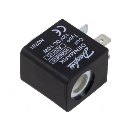 Bobină Electrovalvă 9mm 12VDC IP00 | Electronic-mag.ro | Componente Electronice