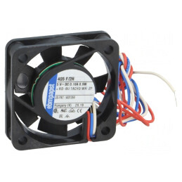 Ventilator: DC; axial; 5VDC; 40x40x10mm; 8,8m3/h; 26dBA; cu glisare