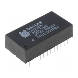 IC: circuit RTC | Multiplexed | NV SRAM | 114BSRAM | DIP24 | 4,5÷5,5V | DS12887+