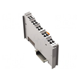 Terminal final pentru șină DIN IP20 12x100x69,8mm | Electronic-mag.ro | Componente Electronice