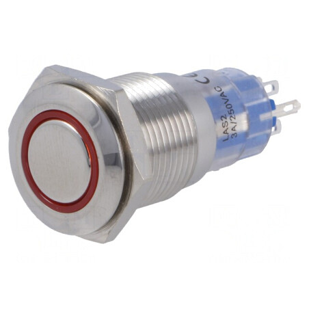 Comutator Anti-Vandalism DPST 3A/250V ON-ON | Electronic-mag.ro | Componente Electronice