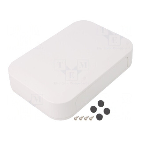 Carcasă ABS Albă IP40 200x135x40mm | Electronic-mag.ro | Componente Electronice