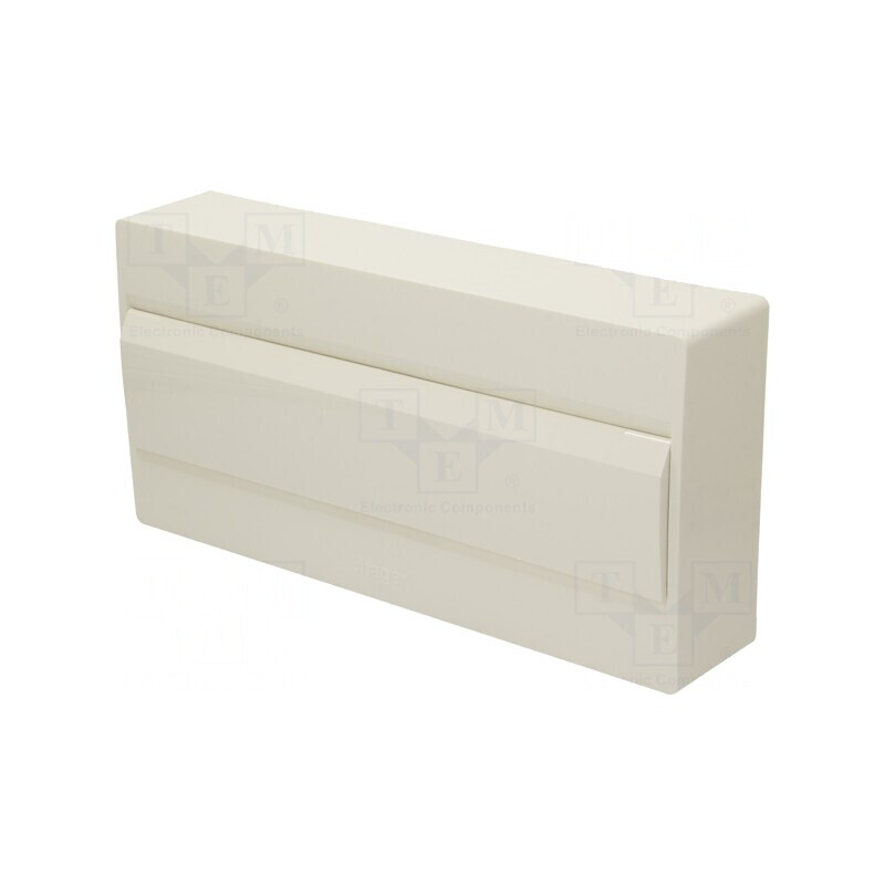 Carcasă pentru aparatură modulară IP40, 18 module, VD118PP | Electronic-mag.ro | Componente Electronice