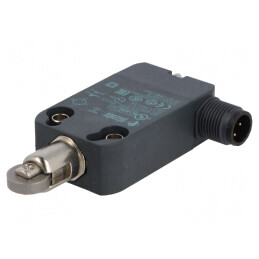 Limitator cursă bolt cu rolă paralelă NO NC M12 | Electronic-mag.ro | Componente Electronice