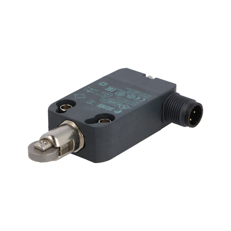 Limitator cursă bolt cu rolă paralelă NO NC M12 | Electronic-mag.ro | Componente Electronice