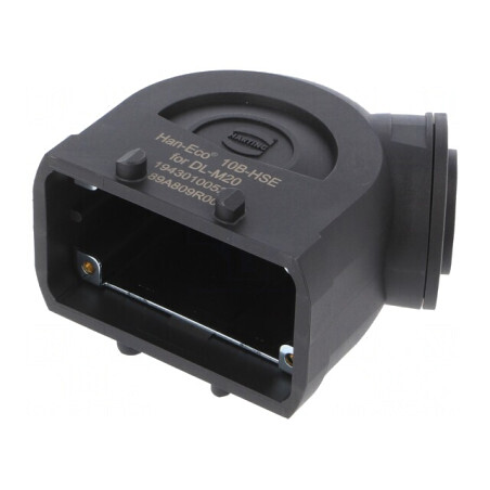 Carcasă pentru Conectori HDC Han-Eco B 10B M20 | Electronic-mag.ro | Componente Electronice