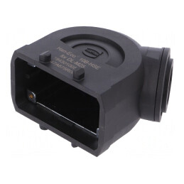 Carcasă pentru conectori HDC Han-Eco B dimensiune 10B M25 | Electronic-mag.ro | Componente Electronice